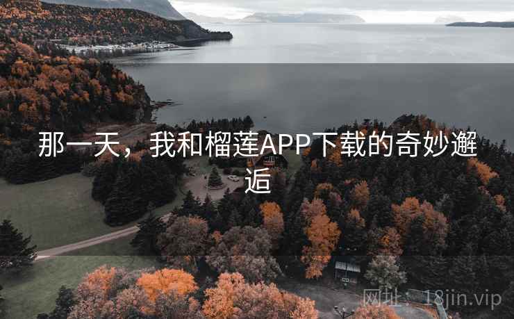 那一天,我和榴莲APP下载的奇妙邂逅